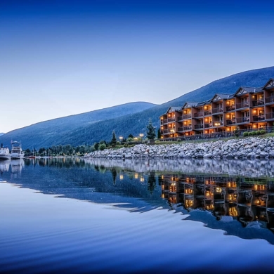 The Prestige Lakeside Resort in Nelson, B.C. 