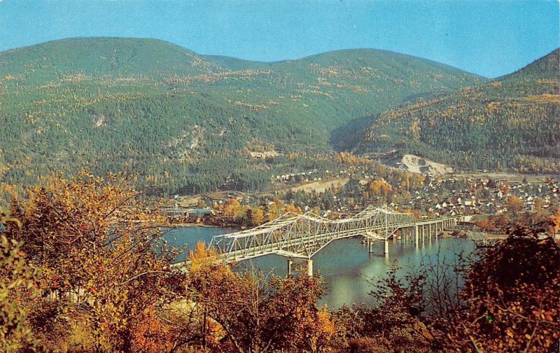 A postcard showing BOB not long after it was built in 1957.