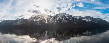 Kootenay Lake from East Shore.