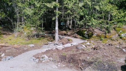 A portion of The Great Trail near Crawford Bay, BC