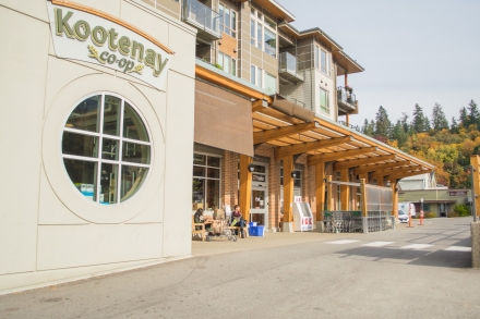 the outside of the Kootenay Co-op in Nelson, BC.