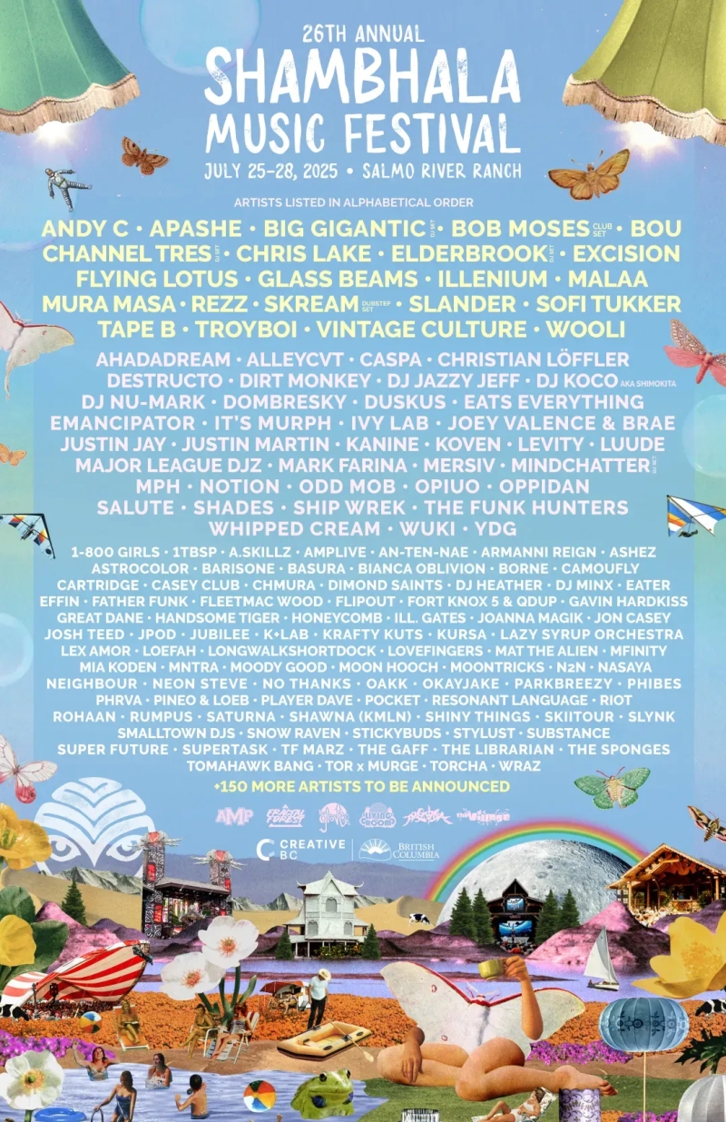 Shambhala line up