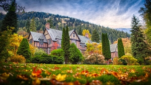 Blaylock Mansion outside of Nelson, BC.