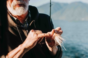 Fishing in Kaslo with Reel Adventures. Photo by Nathaniel Martin