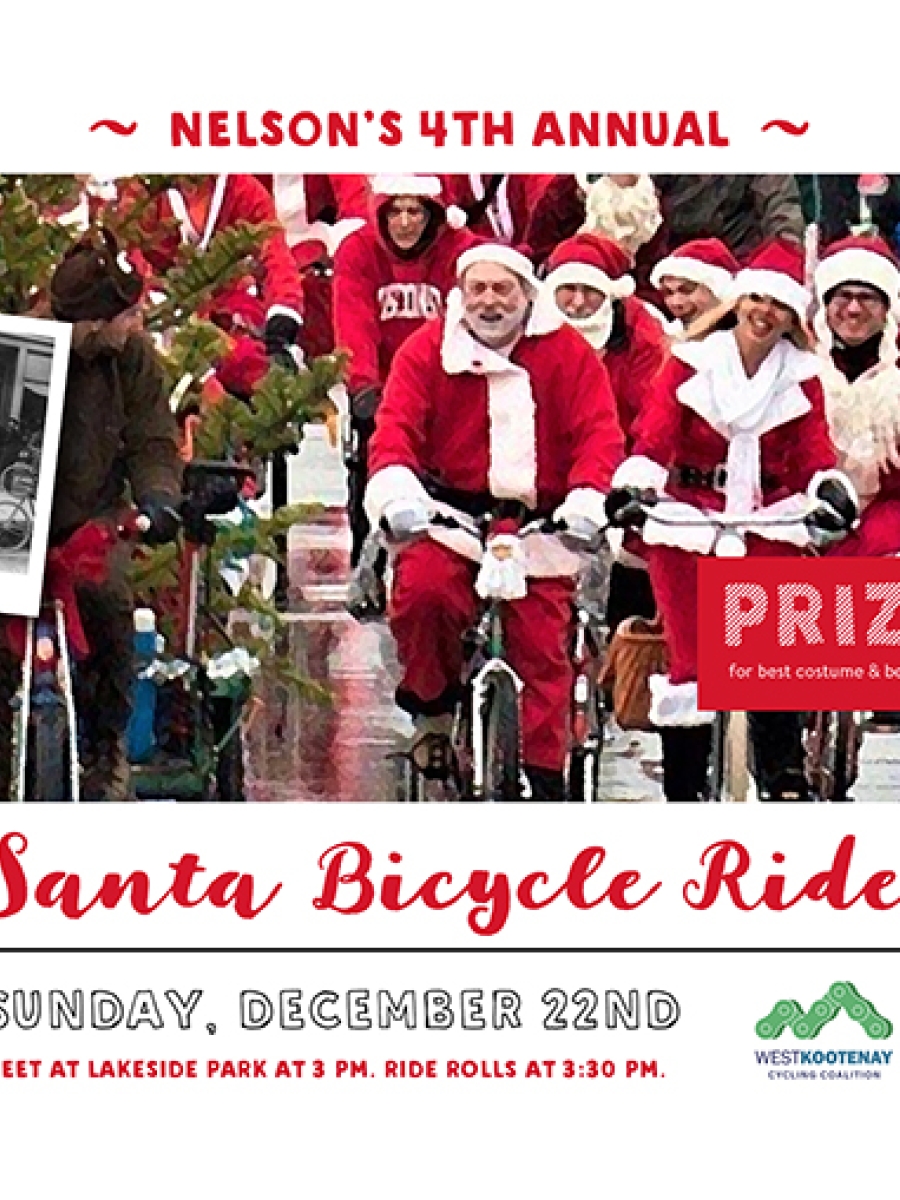 Santa Bicycle Ride Info