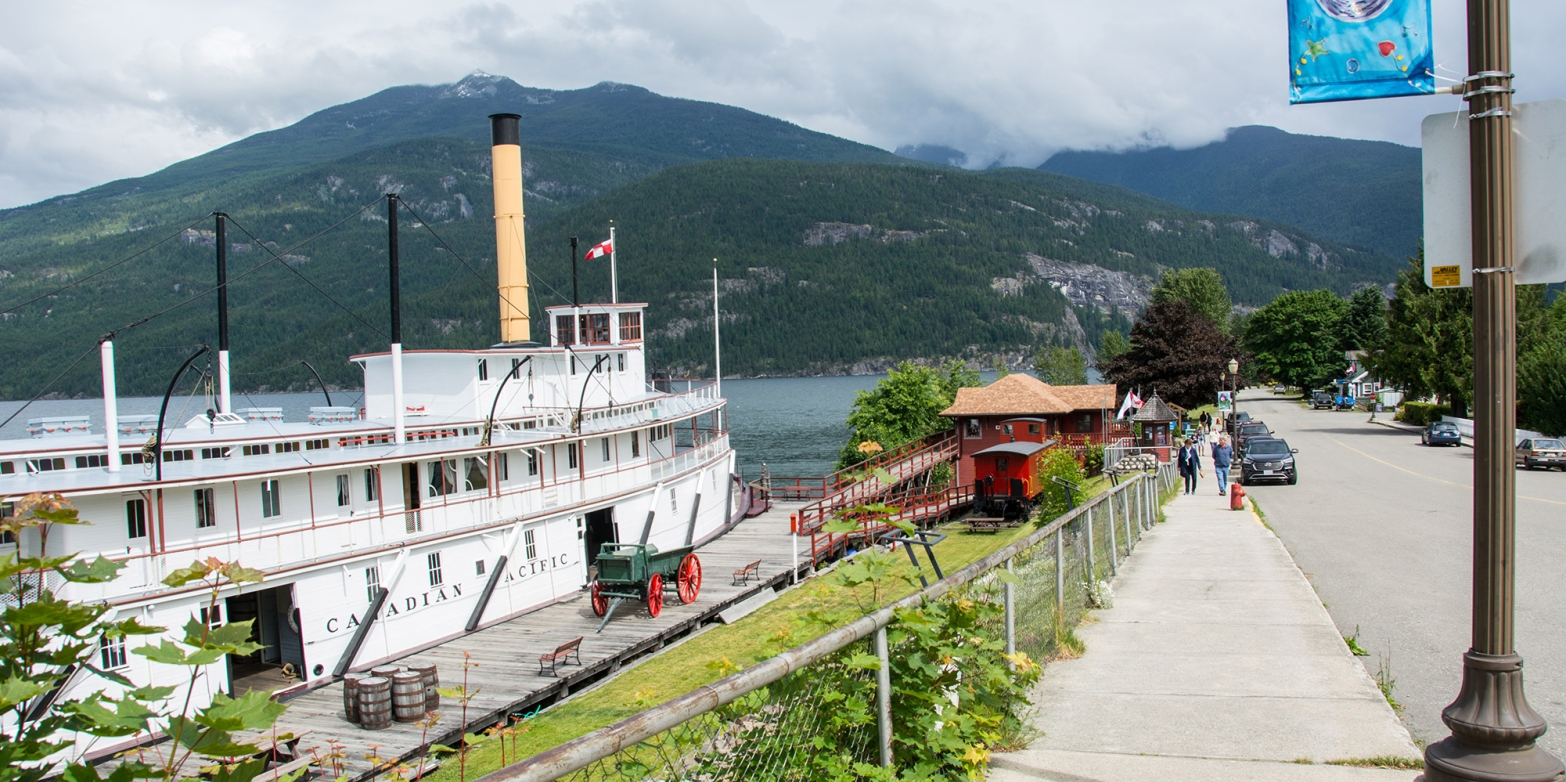 SS Moyie in Kaslo BC, a great rainy day attraction