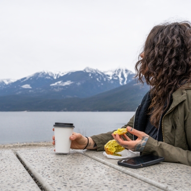 Enjoy baked goods from Bluebelle Bistro in Kaslo | Photo by Jesse Schpakowski