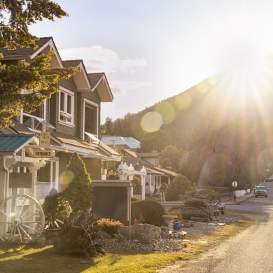 Guesthouse in Kaslo.