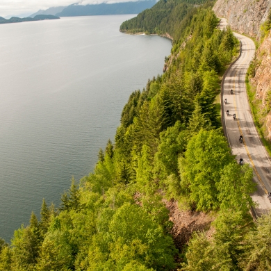 Kootenay Lake is a must-ride destination for motorcycle touring | Photo by Kari Medig