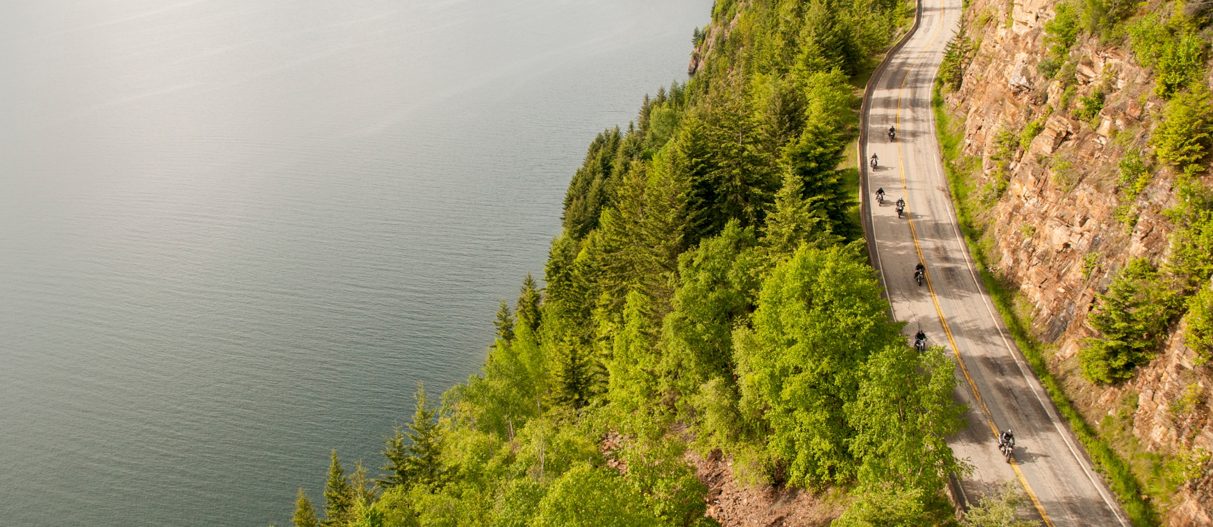 Kootenay Lake is a must-ride destination for motorcycle touring | Photo by Kari Medig