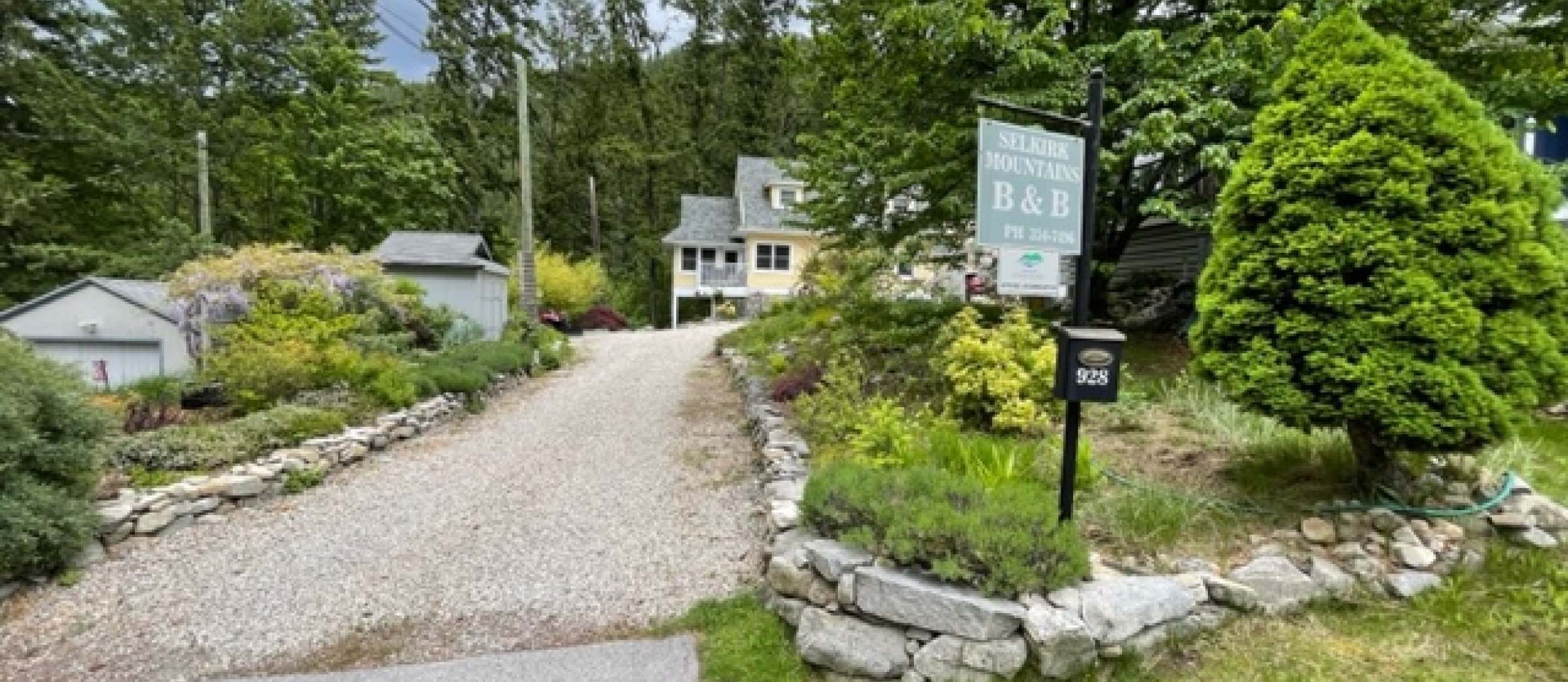 In the Selkirk Mountains B&B