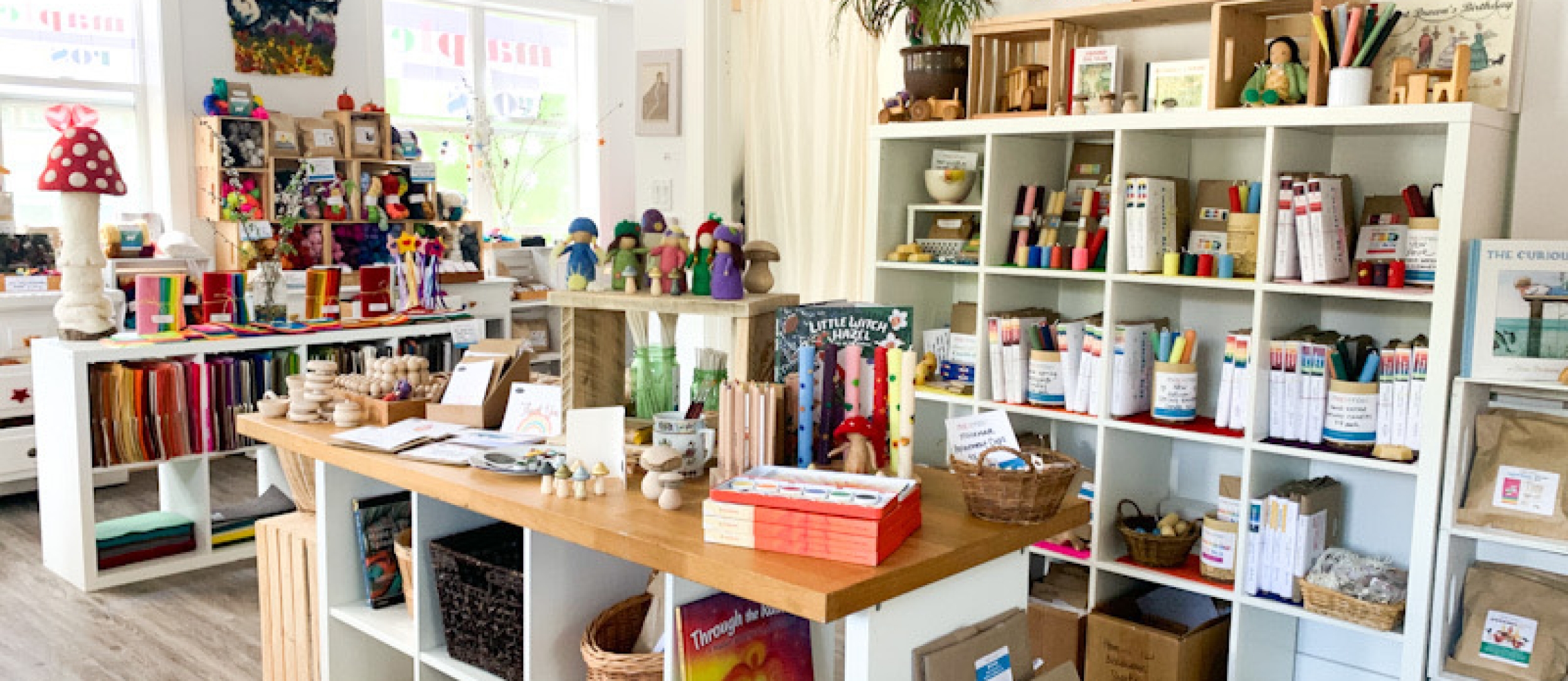 Inside the store of Maplerose.