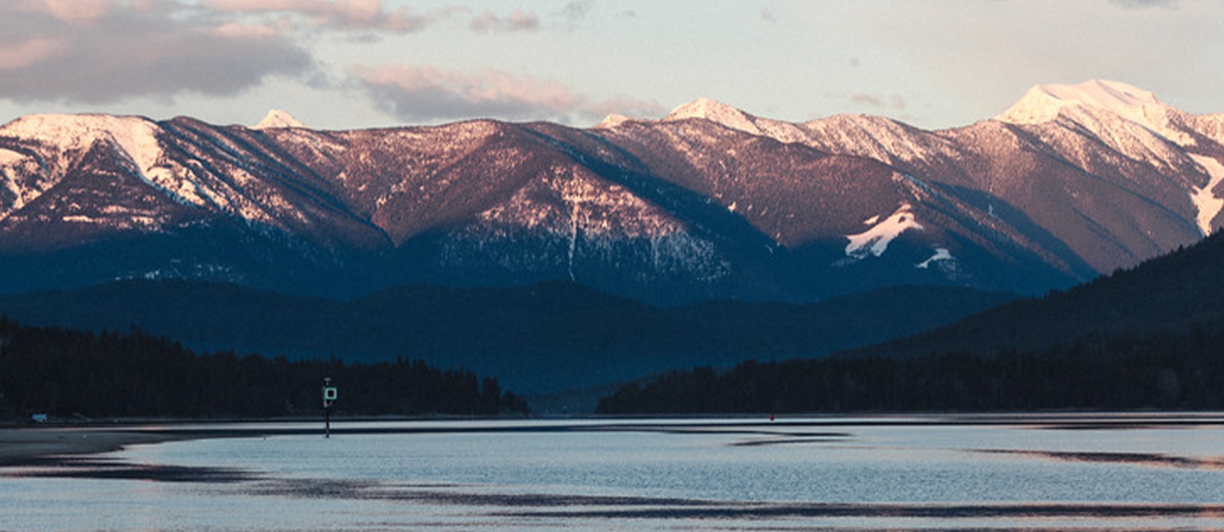 Kootenay Lake as seen from Balfour.