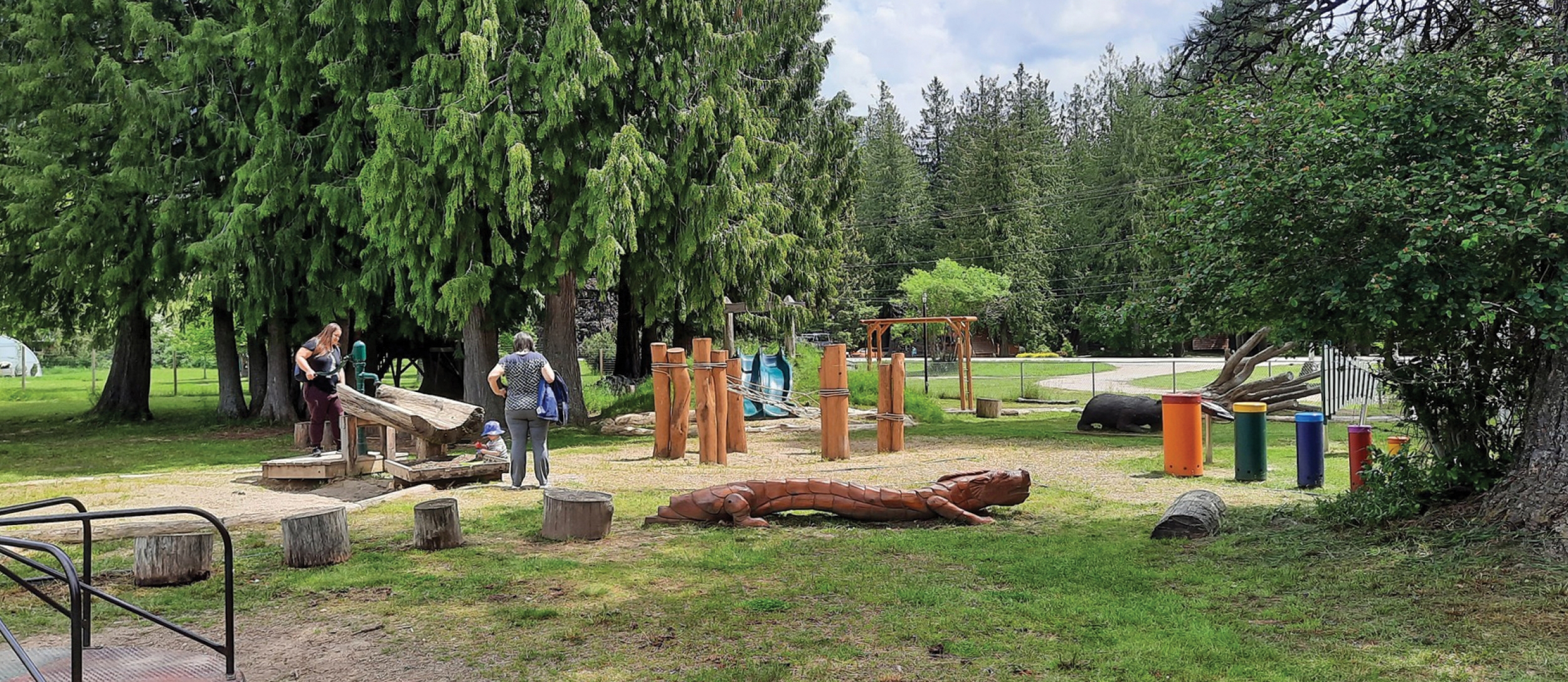 Crawford Bay community park.