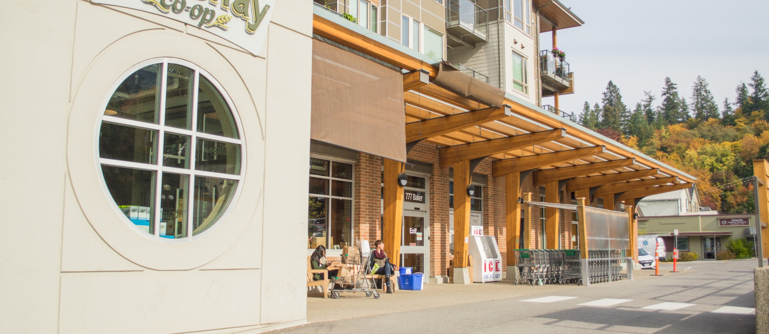 the outside of the Kootenay Co-op in Nelson, BC.