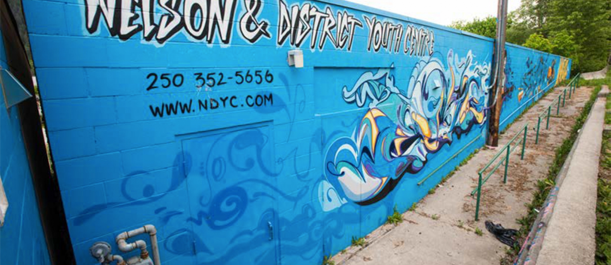Nelson & District Youth Centre Mural