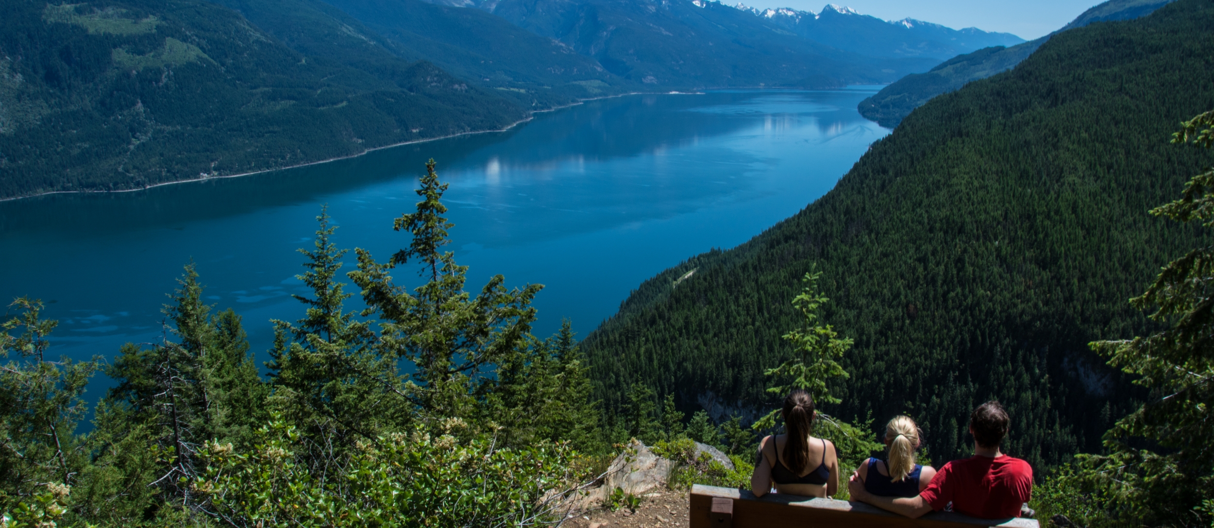 Gorgeous springtime views near Lost ledge campground