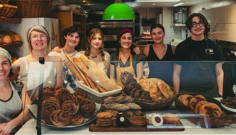 La Ruelle Bakery in Nelson BC.