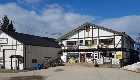 Gray Creek Store near Crawford Bay, BC