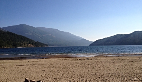 Crawford Bay Beach, photo by Kokanee Springs Resort