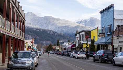 Downtown Kaslo, BC