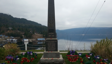 Kaslo Cenotaph