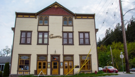 The Langham Cultural Centre building in Kaslo, BC