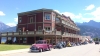 The Kaslo Hotel on a sunny day.